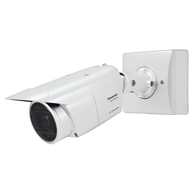 I-PRO WV-X1551LN - Vandalismussichere 5-Megapixel IP Externe Box/Bullet-Netzwerkkamera mit KI-Funktionen für