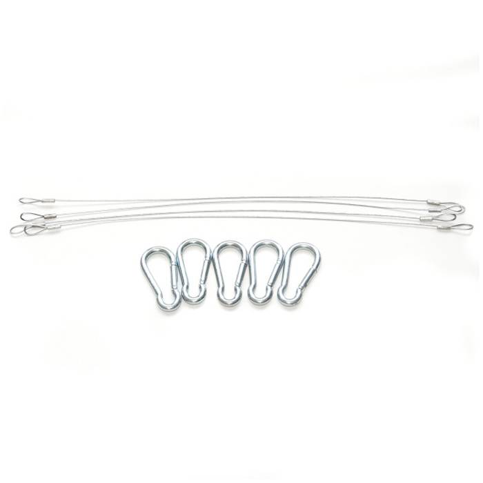 PC ELECTRIC Hängevorrichtung für Hängeverteiler "PEGASUS HV" (Länge 300 mm | 4-fach) - in silber