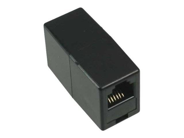 InLine Modular Kupplung - RJ12 Buchse / Buchse - ungeschirmt