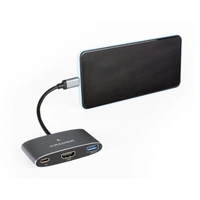 KRAMER KDock-1 - USB-C Hub Multiport Adapter (4K@30Hz | USB-C male / HDMI female | 1x USB 2.0/3.0 female / 1x USB-C KRAMER KDock-1 - USB-C Hub Multiport Adapter (4K@30Hz | USB-C male / HDMI female | 1x USB 2.0/3.0 female / 1x USB-C
