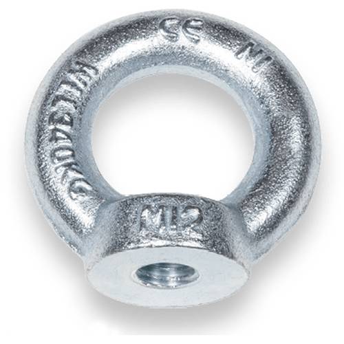 SAFETEX Ringmutter nach DIN 582 (WLL 1.200kg | Ø M20 | Material aus C15E) – verzinkt