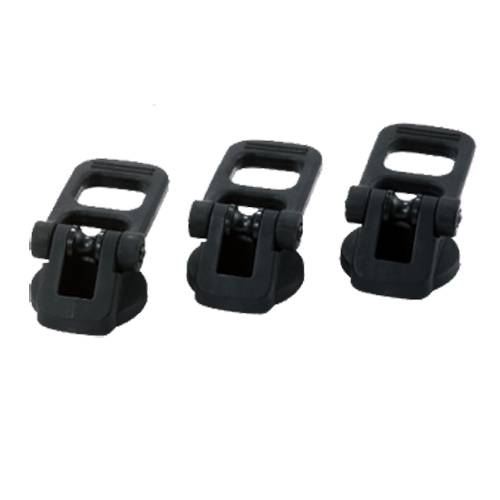 LIBEC FP-6B - Große Gummifüße für T102B | T103B | T103C | T150B | T150C - schwarz