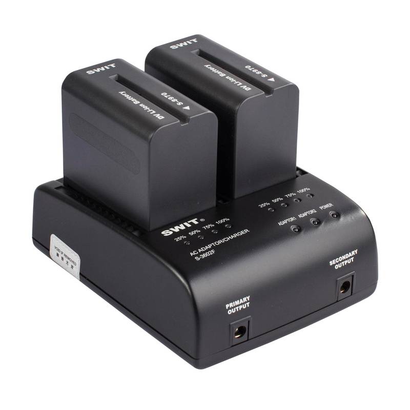 SWIT ELECTRONICS S-8970 - Li-Ionen Akku passend für Sony L-Serie (7.2V | 47Wh | 6.600mAh | NP-F Mount) - in schwarz