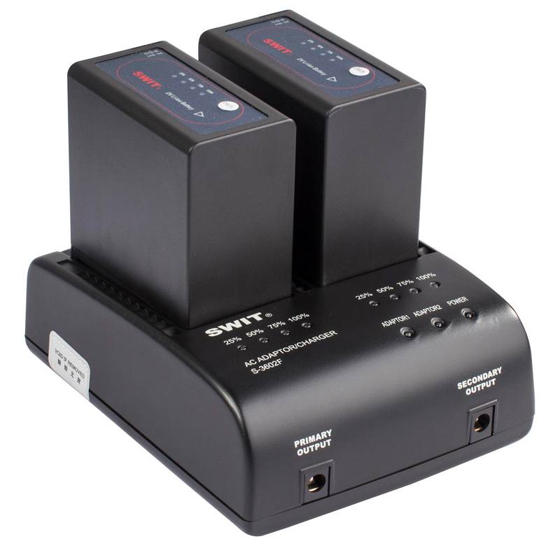 SWIT ELECTRONICS S-8972 - Li-Ionen Akku passend für Sony L-Serie (7.2V | 47Wh | 6.600mAh | Ladestandanzeige | NP-F Mount