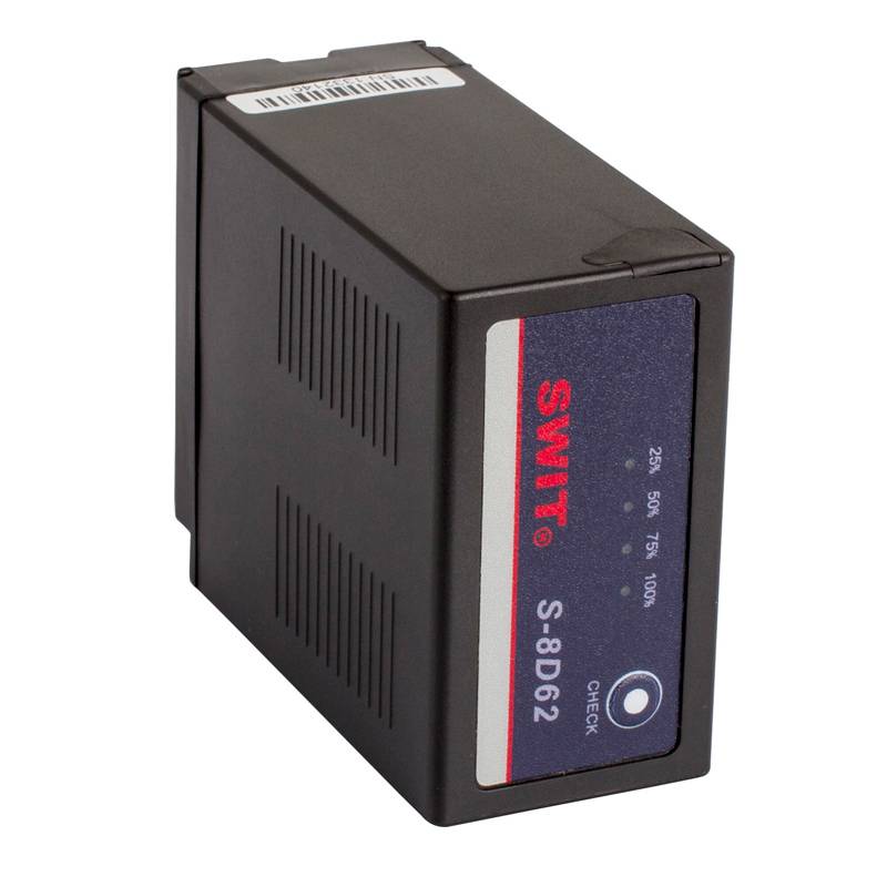 SWIT ELECTRONICS S-8D62 - Li-Ionen Akku passend für Panasonic AG-HVX200 | AG-HVX201 | AG-HPX250 | AG-DVX100 Camcorder