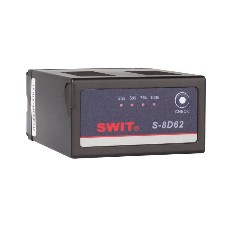 SWIT ELECTRONICS S-8D62 - Li-Ionen Akku passend für Panasonic AG-HVX200 | AG-HVX201 | AG-HPX250 | AG-DVX100 Camcorder