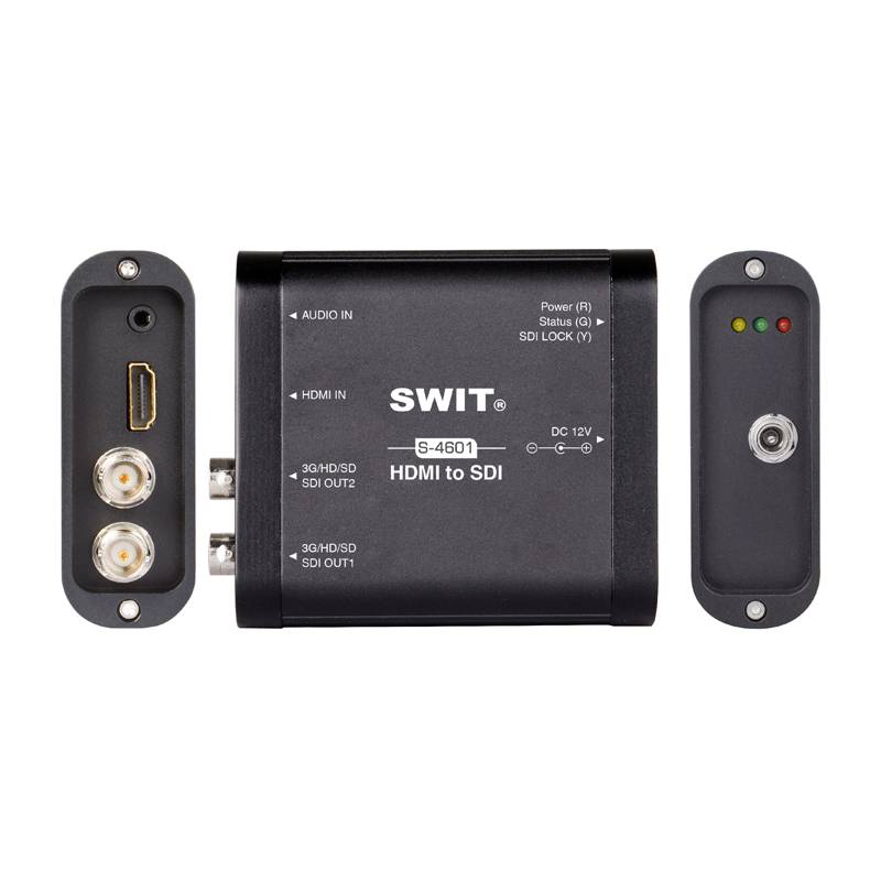 SWIT ELECTRONICS S-4601 - Heavy Duty HDMI zu 3G-SDI Mini-Konverter - in schwarz