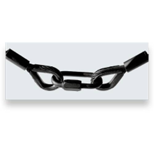 SAFETEX Sicherungsseil nach EN 12385-4 mit beidseitiger Kausche (DGUV bis 9,00kg | Seil-Ø 3,00mm | Konstruktion 7 x 19