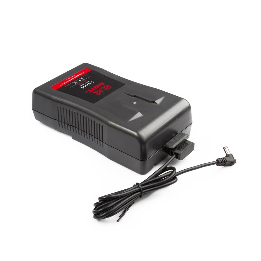 SWIT ELECTRONICS S-7104 - DC-Anschlusskabel (D-Tap auf 5,5mm 2-pin Pole-Tap | Länge: 1,00m) - in schwarz