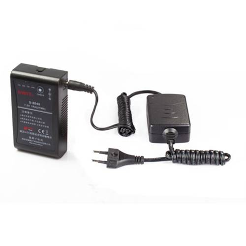 SWIT ELECTRONICS S-3010D - Tragbares Ladegerät für SWIT DV Akkus (Ladestrom 12A | DC-Ausgang) - in schwarz