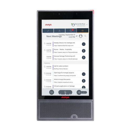 AVAYA K175 VANTAGE - Always-On-Desktop-Videogerät ohne Kamera - in schwarz