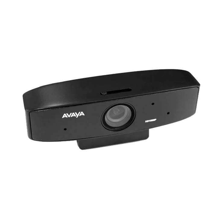AVAYA HC010 - Full-HD USB Huddle Kamera incl. Mikrofon (digitaler Schwenk-Neige-Zoom | 4-fach digitaler Zoom | 85°