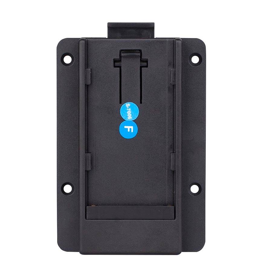 SWIT ELECTRONICS S-7006F - anschraubbare Akkuplatte passend für SONY NP-F Akkus und SWIT S-1073F | S-1073H | CM-S73H