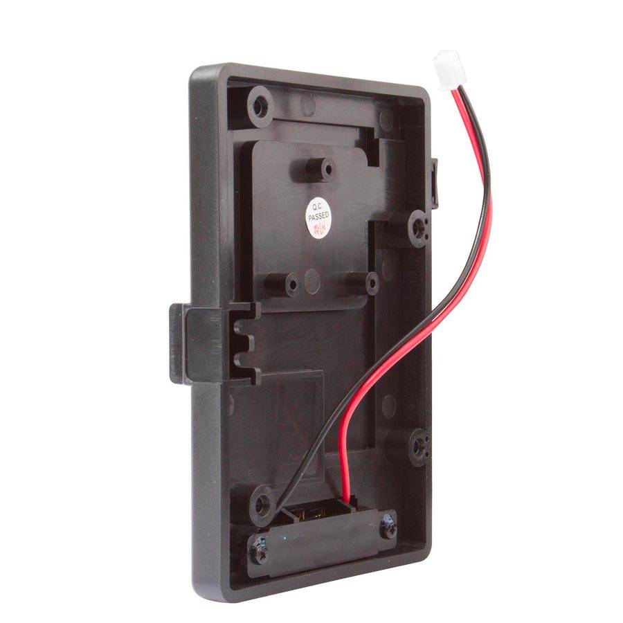 SWIT ELECTRONICS S-7004S - V-Mount Akkuplatte passend für SWIT S-1093 | S-1071H+ | S-11xx | S-12xx Monitore (2-pin