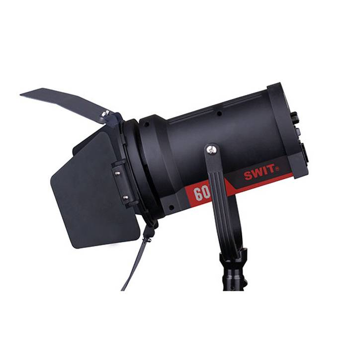 SWIT ELECTRONICS FL-C60D - Tragbarer Bi-Color LED Scheinwerfer mit DMX512-Steuerung (60 Watt | 2.500 - 4.000 Lux | 2.700