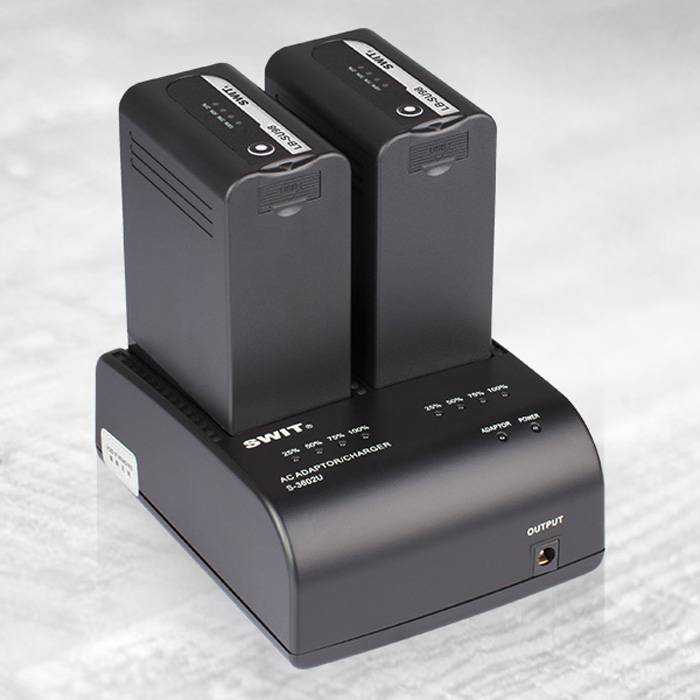 SWIT ELECTRONICS LB-SU98 - Li-Ionen Akku passend für SONY PXW-Serie (14.4V | 98Wh | 6.800mAh | Ladestandanzeige | D-Tap)