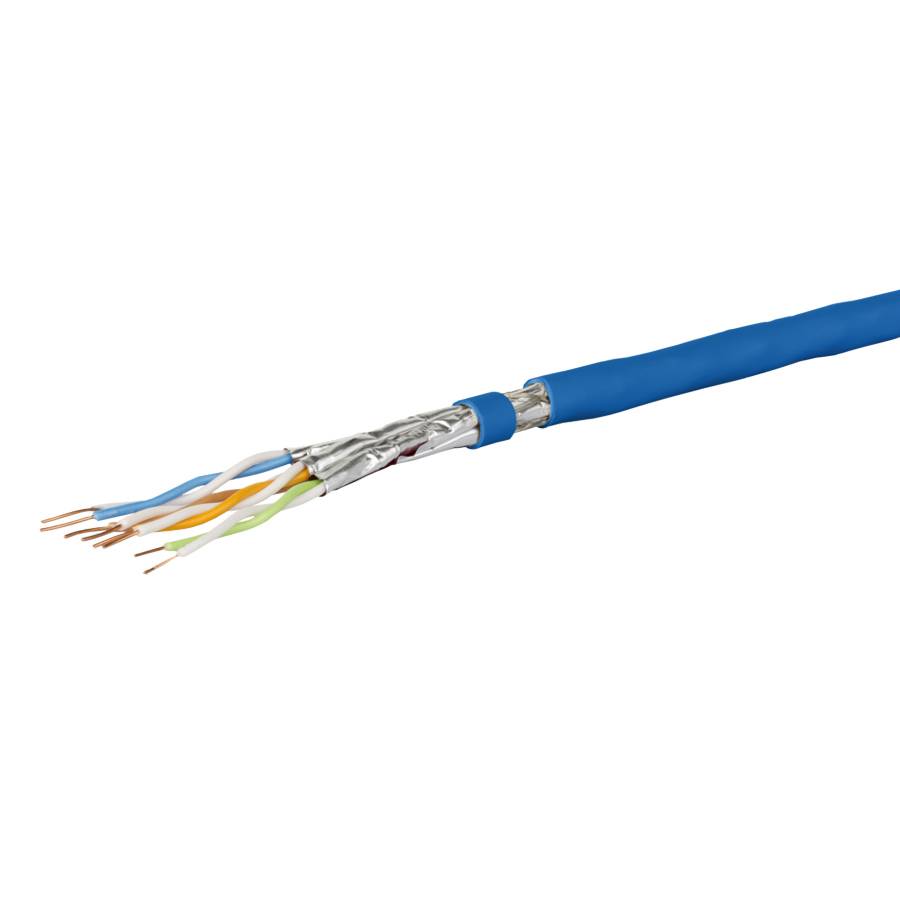 METZ CONNECT 1308427032142 - MC GC1000 plus23 Cat.7 Installationskabel (Simplex | AWG 23 S/FTP | 4P PIMF | METERWARE) -