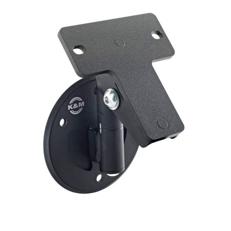 KOENIG & MEYER Universal Wandhalterung für Lautsprecherboxen (Aufnahmeplatte 100 x 90 mm | neig- und schwenkbar | max.