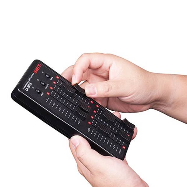 SWIT ELECTRONICS LA-WR8 TX - Wireless Pocket DMX-Controller Transmitter (2.4 GHz Funkfrequenz | bis zu 400m Reichweite)