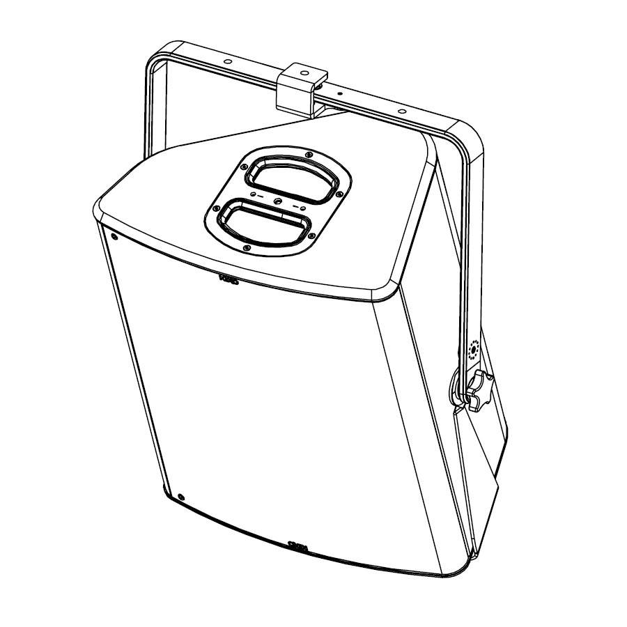 NEXO NT-VBRK15 - Vertikaler Flugrahmen für P15 Lautsprechersysteme