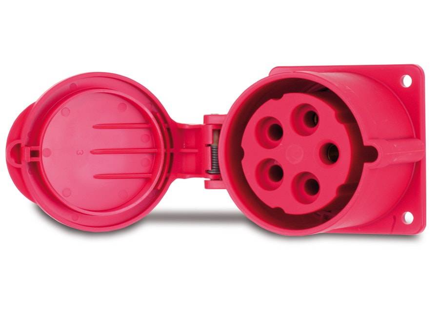 PCE CEE-Anbaukupplung 5-polig, 32 A, 400 V, IP44
