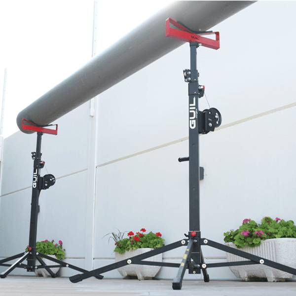 GUIL CV-10/H - Ladewanne mit Ø 35 mm Spigot für zylinderförmige Ladungen (Breite: 408 mm | geeignet für Teleskop-Lifte
