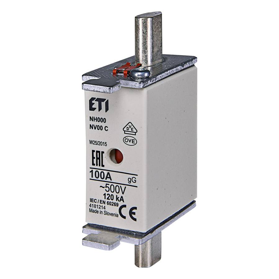 ETI 004181214 - Sicherungseinsatz (NH000 | 500V | 100A)