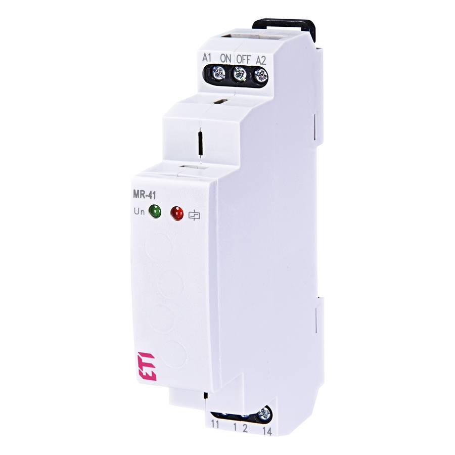 ETI 002470007 - AC/DC Stromstoßrelais MR-41 UNI (Dimmer | 12-240V | 16A | 50/60 Hz | 1 Kontakt)