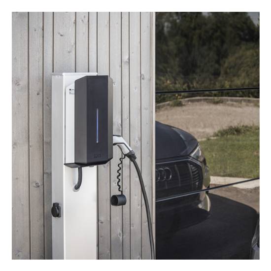 PC ELECTRIC Wallbox "GLB" Ladestation für Elektrofahrzeuge (22kW | 230V/400V | 6A- 32A | Ladekabel 4,5m | Typ2 + Zähler)