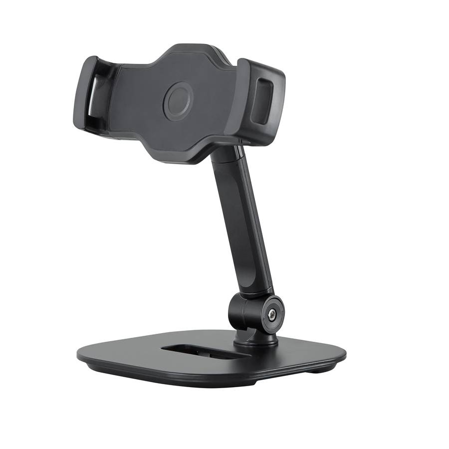 KOENIG & MEYER Smartphone und Tablet Tischstativ (Klemmbreite 130 - 224mm | 360° drehbar | stufenlos einstellbar) - in