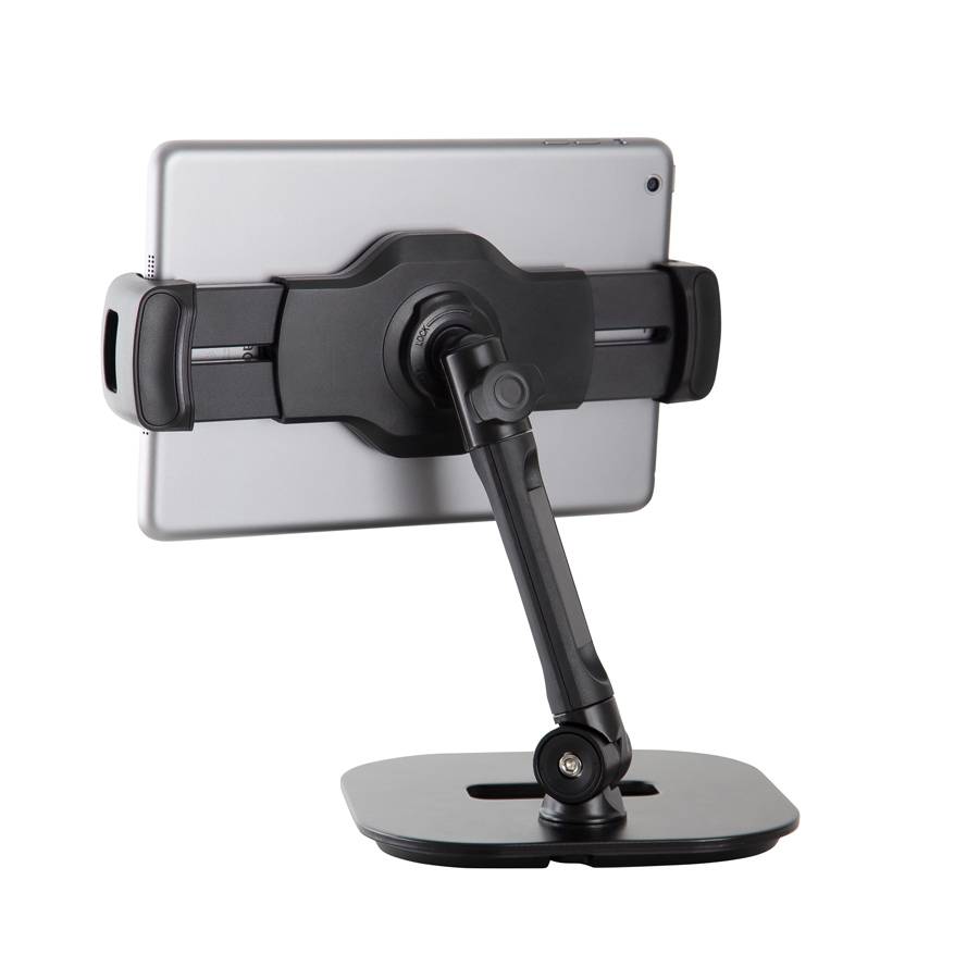 KOENIG & MEYER Smartphone und Tablet Tischstativ (Klemmbreite 130 - 224mm | 360° drehbar | stufenlos einstellbar) - in