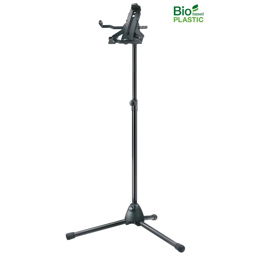 KOENIG & MEYER Tablet-PC-Stativ "Biobased" (Klemmbereich 158 - 280mm | Höhe 158 - 280mm | 360° drehbar) - in schwarz