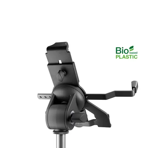 KOENIG & MEYER Tablet-PC-Stativ "Biobased" (Klemmbereich 158 - 280mm | Höhe 158 - 280mm | 360° drehbar) - in schwarz KOENIG & MEYER Tablet-PC-Stativ "Biobased" (Klemmbereich 158 - 280mm | Höhe 158 - 280mm | 360° drehbar) - in schwarz
