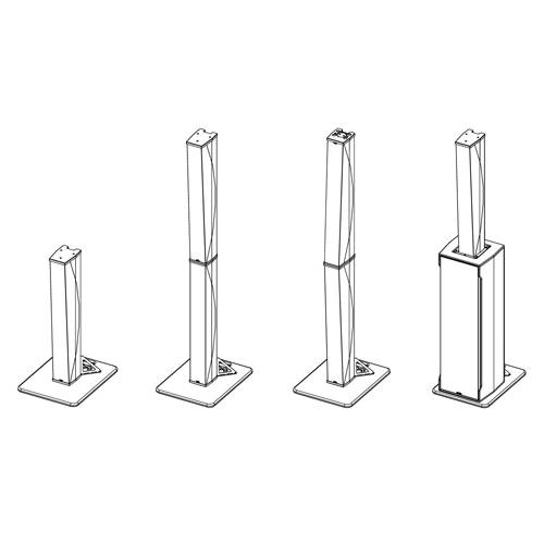 NEXO IDT-BPADAPT - Halterung für ID84 | ID84L | IDS312