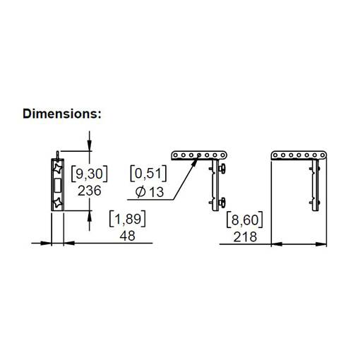 NEXO IDU-BUMP - Hubstange für ID84 | ID84L