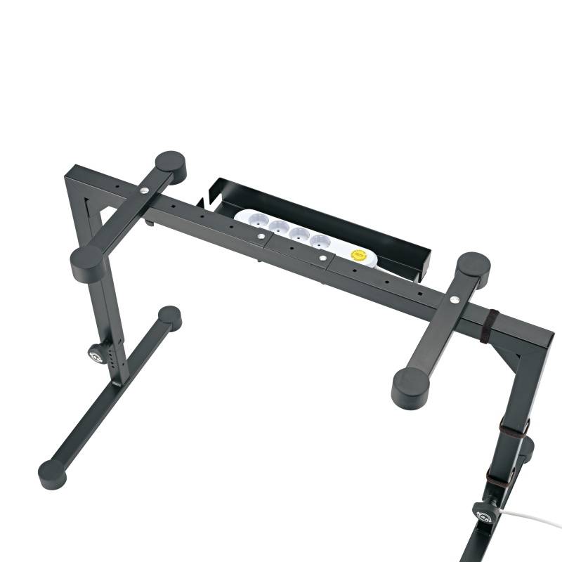 KOENIG & MEYER Kabel-Organizer für Omega Keyboardtische - in schwarz