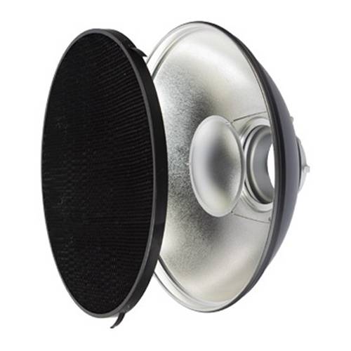 SWIT ELECTRONICS BA-BD16 - Reflektor für Bowens Mount Leuchten (16" | 40° Honeycomb & Diffusor) - in silber/ schwarz