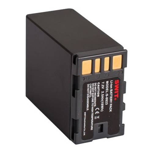 SWIT ELECTRONICS S-8823 - Li-Ionen Akku passend für JVC GY-HM100 & GY-HM101 Series Camcorder (7.2V | 18Wh | 2.500mAh |