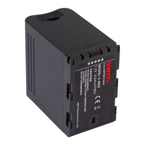 SWIT ELECTRONICS S-8I50 - Li-Ionen Akku passend für JVC GY-HM600 | GY-HM650 | GY-LS300 | GY-HMQ10 Camcorder (7.2 V |