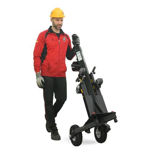 GUIL RD-02 - Radadapter-Set für unebenes Gelände wie Baustellen (geeignet für Teleskop-Lift ELC-730/R) - in schwarz