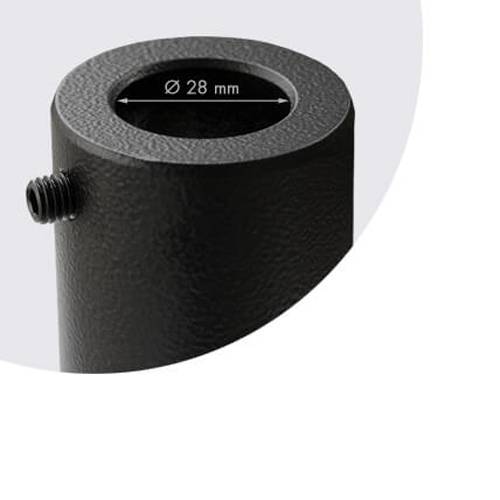 GUIL ADT-24 - Verkleinerungsadapter (female) zur Verringerung des Spigots von Ø 35mm auf Ø28mm - passend für ELC-700 |
