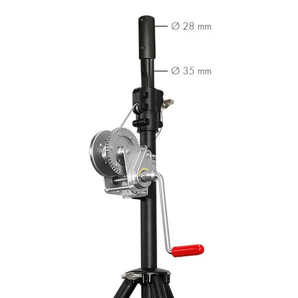 GUIL ADT-24 - Verkleinerungsadapter (female) zur Verringerung des Spigots von Ø 35mm auf Ø28mm - passend für ELC-700 |