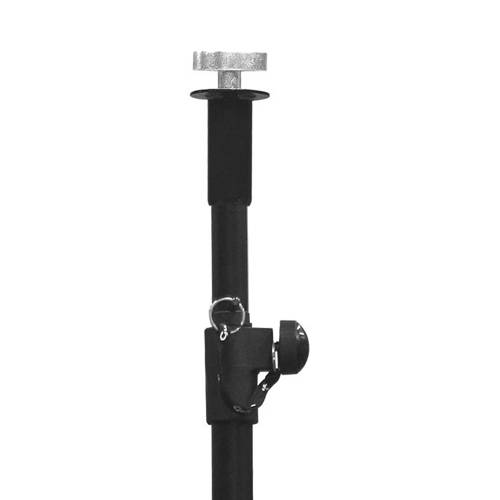 GUIL TCS-02 - Stabiles 3-Bein-Stativ für Beleuchtung (Belastbarkeit max. 50 kg | Höhe 129 - 209 cm | verstellbares Bein)
