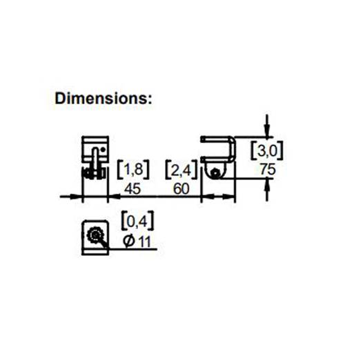 NEXO VNT-LIFTADAPT - Adapter von Stoßstange zu Traversenklammer