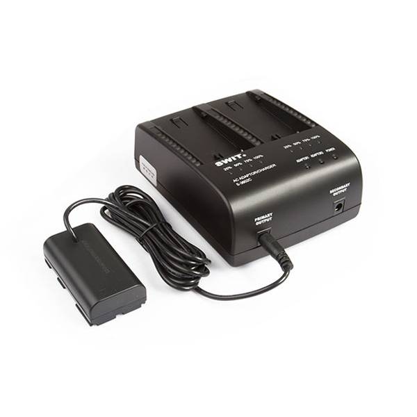 SWIT ELECTRONICS S-7500C - CANON BP Dummy Akku mit DC-Stecker und Pole-Tap (7.2V DC | Kabellänge 1,00m) - in schwarz