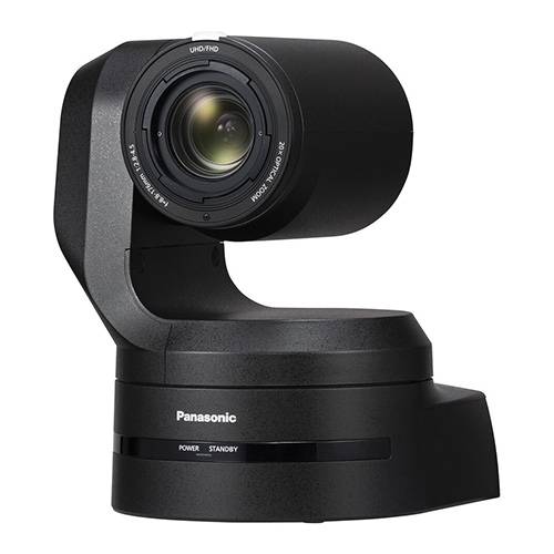 PANASONIC AW-HE145 - FULL-HD HDR PTZ-Kamera (1.080/60p | 20x optischer Zoom | 3G-SDI & HDMI | NDI HX2 | PoE++) - schwarz