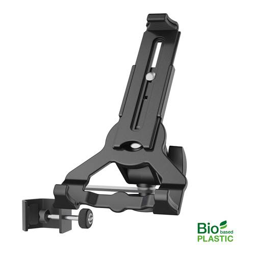 KOENIG & MEYER Tablet-PC-Halter "Biobased" (Klemmbereich 155 - 307mm | Höhe 155 - 307mm | neigbar) - in schwarz