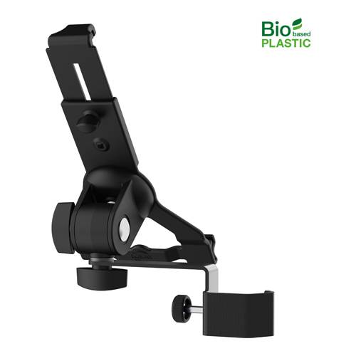 KOENIG & MEYER Tablet-PC-Halter "Biobased" (Klemmbereich 155 - 307mm | Höhe 155 - 307mm | neigbar) - in schwarz