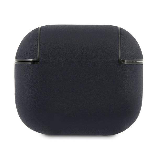 BMW BMA3SSLNA AirPods 3 Abdeckung marineblau/navy Geniune Leder Silber Logo