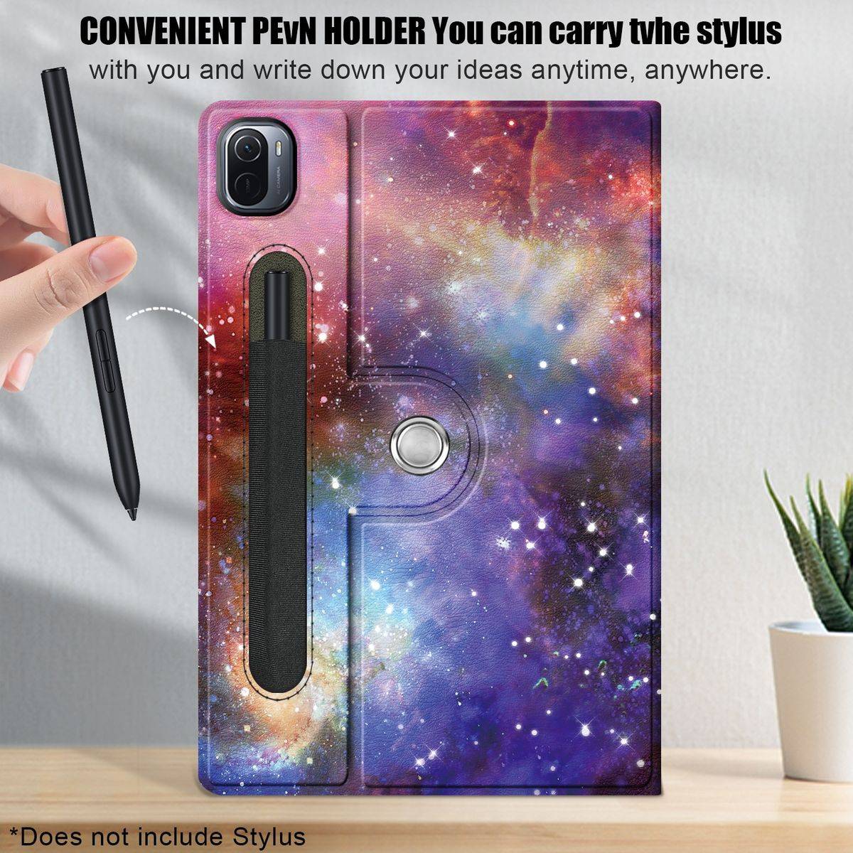 Für Xiaomi Mi Pad 5 / 5 Pro 360 Grad Rotation Tablet Tasche Hülle Case Cover Etui Schutz Motiv 1 Neu